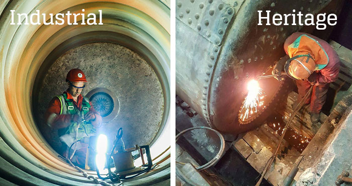 Work for McEwen Boiler Makers